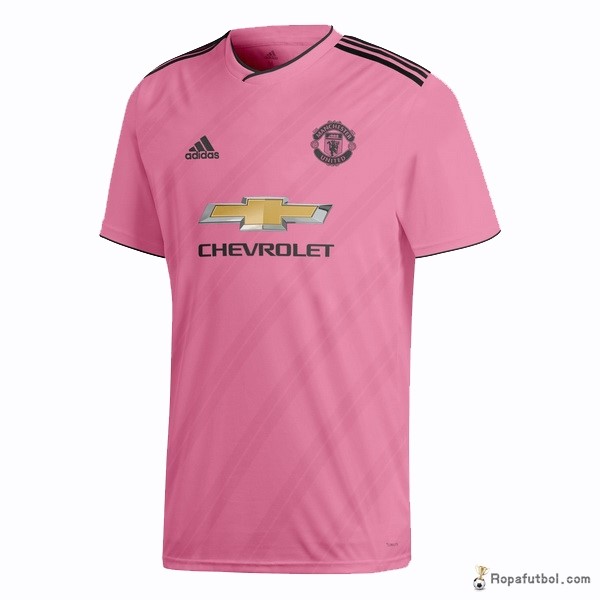 Tailandia Manchester United Camiseta Replica Segunda Ropa 2018/2019 Rosa